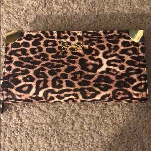 Leopard print wallet